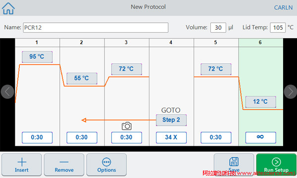 CFX Opus 96 CFX96-touch實(shí)時(shí)熒光定量PCR儀TD程序設(shè)定界面.jpg