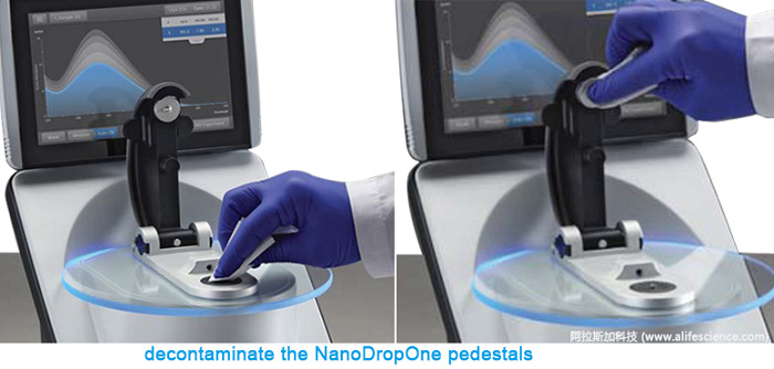 NanoDrop OneC微量紫外可見光度計(jì)測(cè)試中的樣品清理.jpg